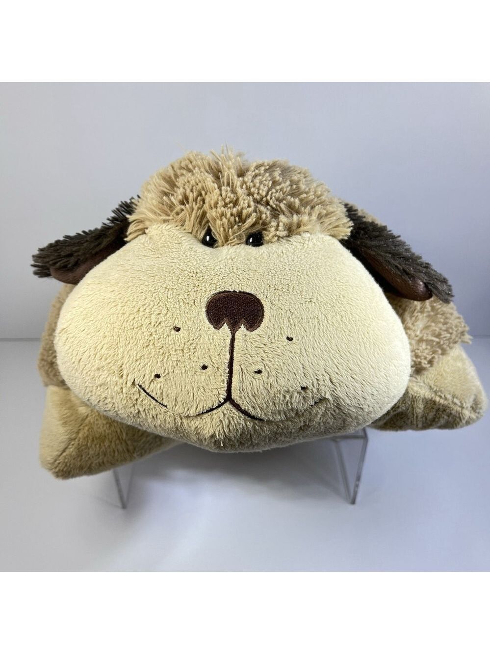 2010 Pillow Pets Snuggly Puppy Plush 18” Stuffed Animal Adorable CN